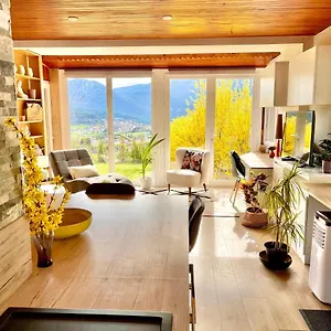 Chalet Entier Avec Vue Imprenable Sur Le Village Et La Montagne